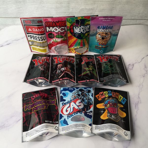 

whole lotta runtz danger jokes up zmoothie strawberry mochi neros gas factory rolling loud smell proof packaging mylar bag dry herb flower