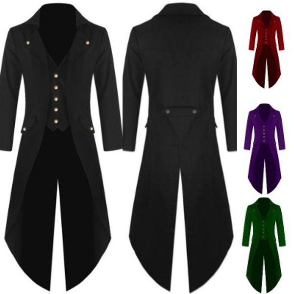 

2018 new arrival men tuxedo long sleeve solid men suit jacket for party irregular single button clothes, Tan;black