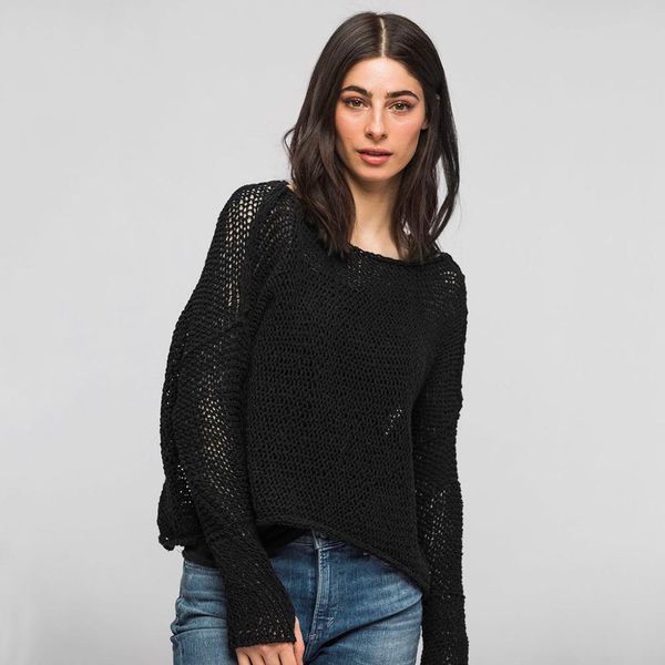 

fashion autumn winter women casual solid long sleeve o-neck lazy loose sweater sueter mujer invierno 2019 pull femme, White;black
