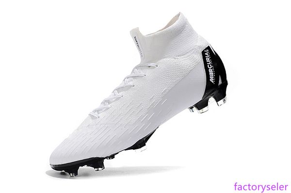 

высокое качество оригинала белый черный мужской футбол бутсы mercurial superfly v cr7 fg детская обувь ronaldo открытый дети бутсы