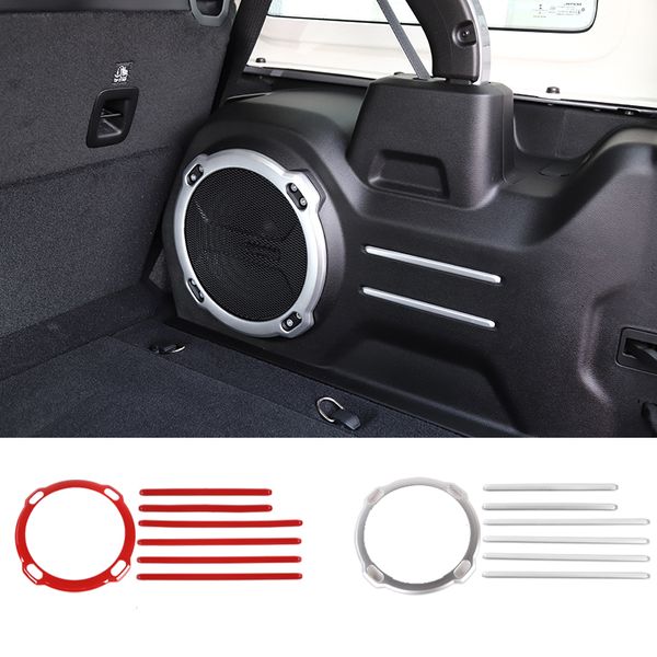 Tronco Altoparlante Decorazione/Coda Box Trim Per Jeep Wrangler Rubicon JL 2018+ Presa di Fabbrica Auto Accessori Interni