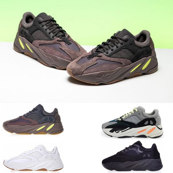 

New 700 runner kanye we t mauve wave men women running hoe black white brown athletic hoe 700 port neaker eur 40 46