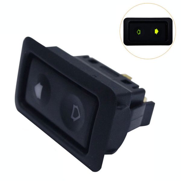 

20a electric power window switch button for all autos with green led light car button switch 12v/24v car acessorie