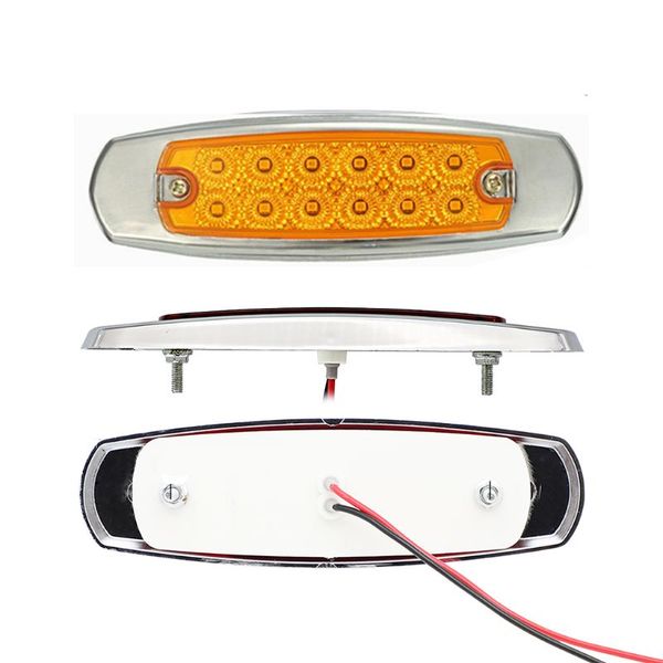 

12v led truck car side light american bus side light heavy truck compartment