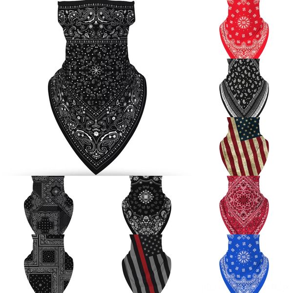 

dwnih ghost skull face masks caps outdoor motorcycle outdoor functional skeleton hat scarf multi masks halloween party cosplay sports, Black