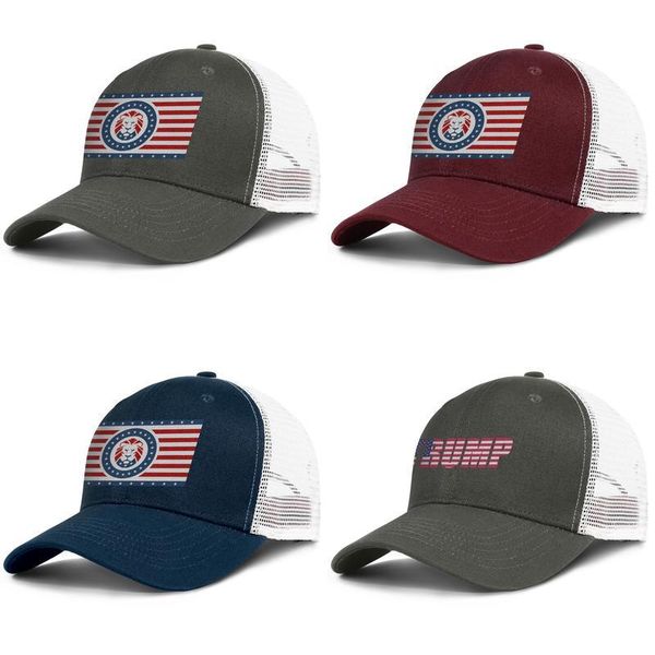 

trump 2020 flag us army_green for men and women trucker cap baseball design fitted sports mesh hats keep calm liberals cry again america, Blue;gray