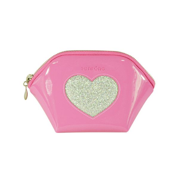 

pink is melting fair maiden heart makeup bag make up bags cosmetic case