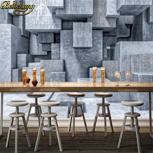 

custom p wallpaper for walls mural living room bedroom wall paper european industrial wind gray cement background
