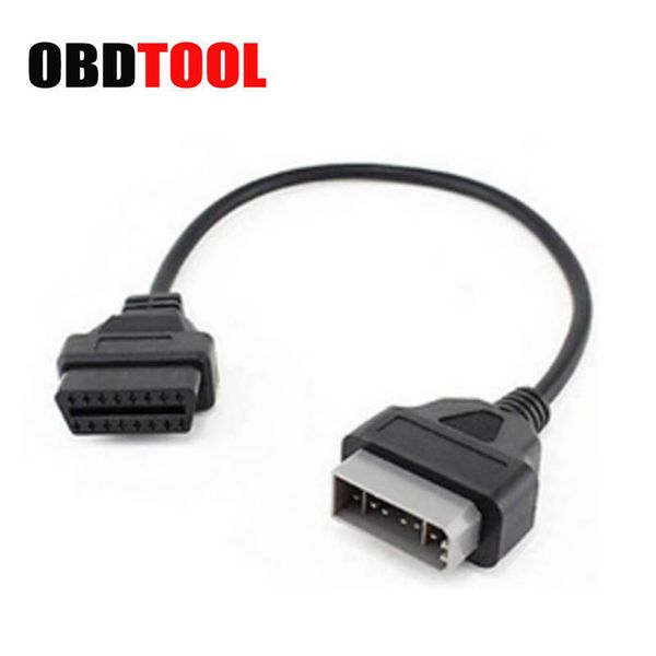 

obd1 obd2 cable 14pin to 16pin adapter for elm327 scanner car obd ii diagnostic interface extension cable cord jc15