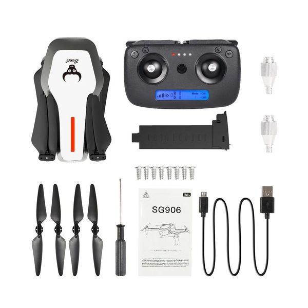 

zlrc beast sg906 5g wifi gps fpv drone with 4k camera high hold mode with handbag rc quadcopter drone rtf