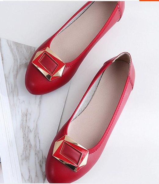 

2019 women's shoes in spring and autumn with new style flat bottom round head @156, Black