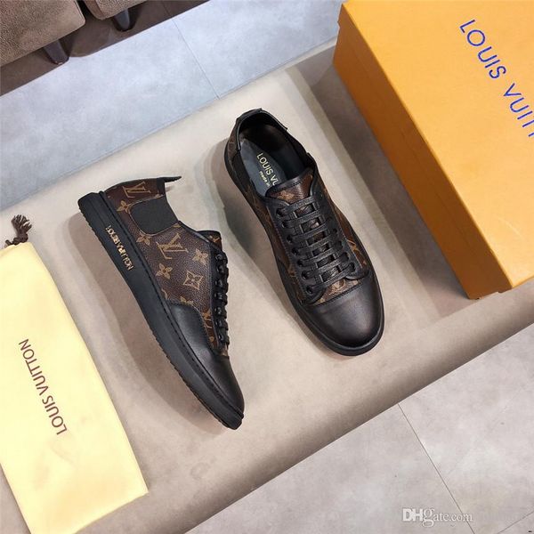 

19fw 2019 новые мужчины обувь мужчины повседневная холст обувь мода легкий зашнуровать кроссовки лето дышащий мужчины квартиры обувь мужская, Black