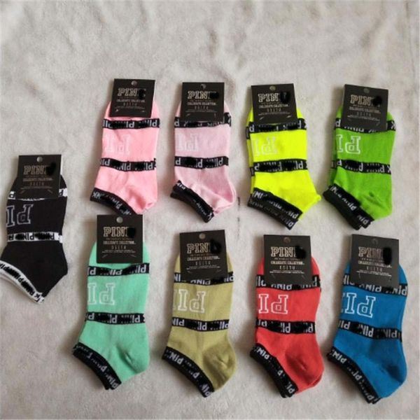 

Women love pin letter hort ock with paperboard ankelt port cotton ankle ock girl lipper ummer boat ock with brand