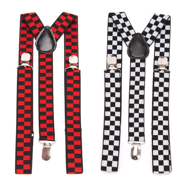 

plaid suspenders men bow tie suspensorio for women bowtie braces trousers tirantes hombre wedding shirt stays, Black;white