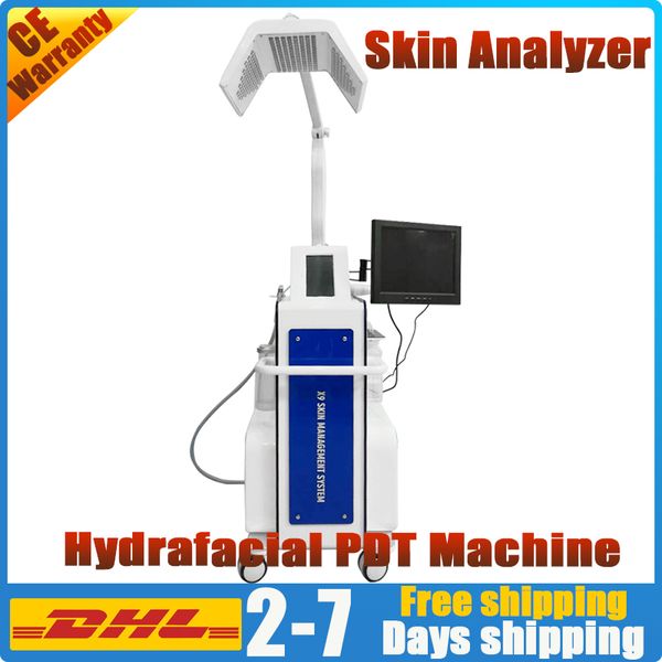 

машины внимательности кожи pdt вода dermabrasion шелушение анализатор кожи сид светлое подмолаживание кожи микродермабразия лицевая чистка о, Black;white