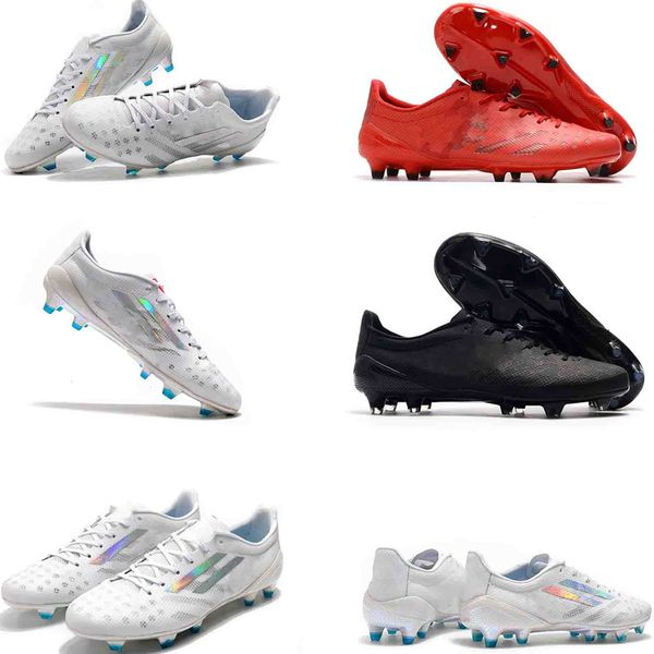 

new original x 99 19.1 fg leather soccer shoes boots mesh football cleats light weight mens trainers outdoor football boots white black blue
