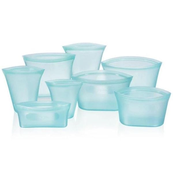 

silicone fresh-keeping bag vacuum sealed bag frozen storage refrigerator fruit storage set