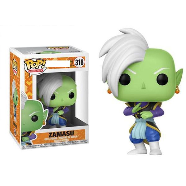 

funko pop dragon ball super zamas фигурка ручной офис модель игрушки для детей dragon ball z zamasu 316 #