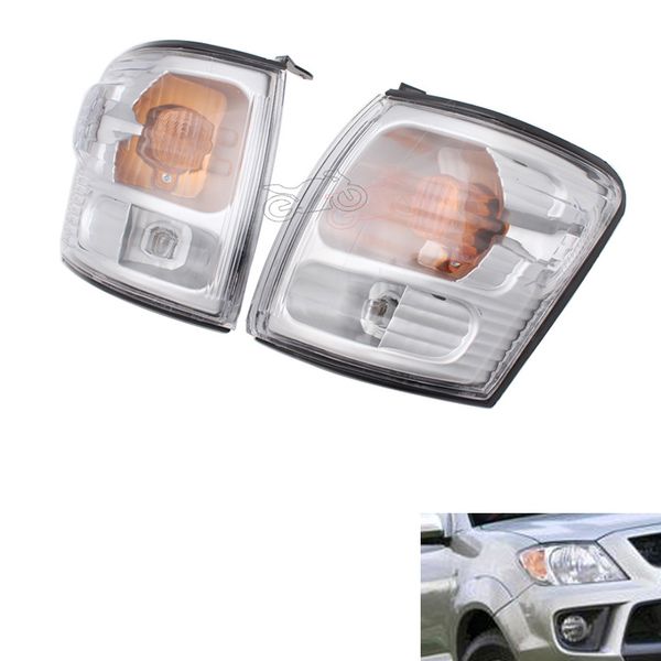 

car front corner side light indicator lamp auto side amber turn signal lamps drl for hilux 2001-2005 facelift