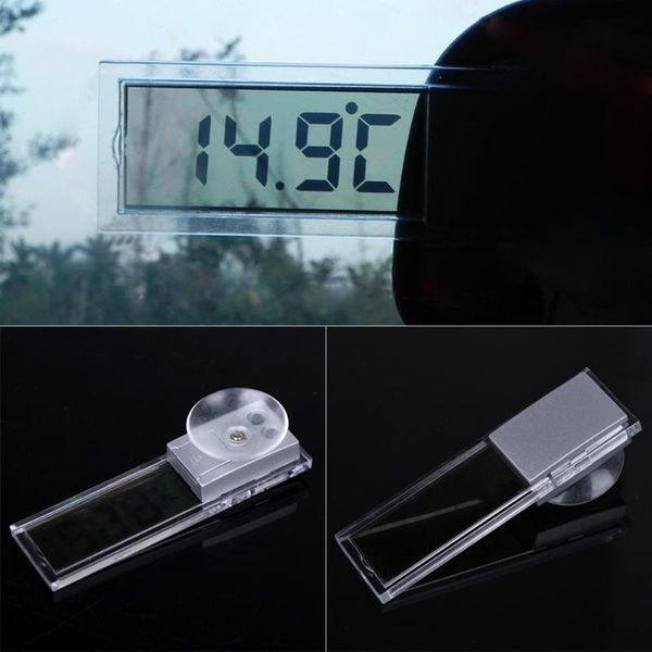 

new osculum type lcd vehicle-mounted digital window thermometer on the window celsius fahrenheit car digital clock