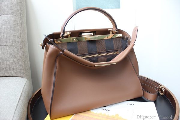 

elling classic women genuine leathew shr real oxidizing luxury handbag pillooulder bag tote purse speedy 33cm 001