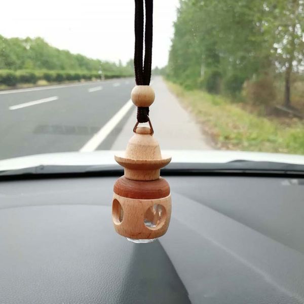 

car air freshener flavoring car perfume bottle air freshener perfume original importer empty hanging glass bottle ornament
