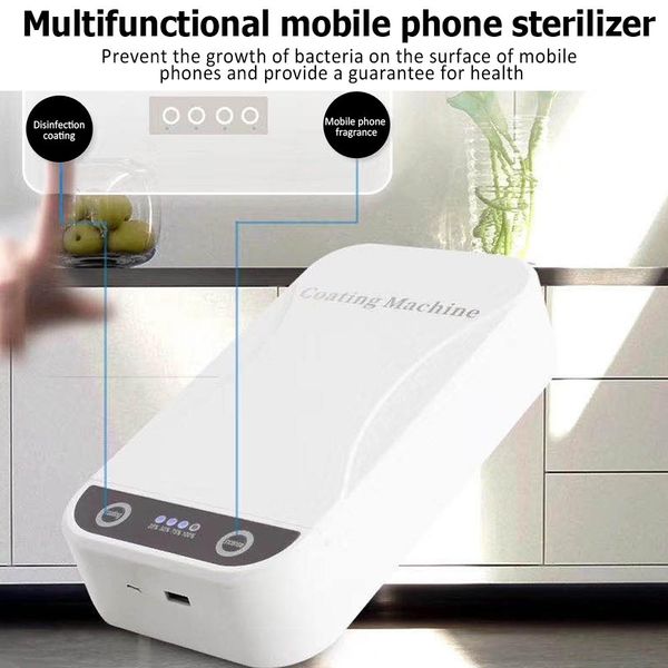 

multifunctional ultraviolets phone sterilization box device smartwatch smart watch for accessories mobile phone disinfection box ddcoh