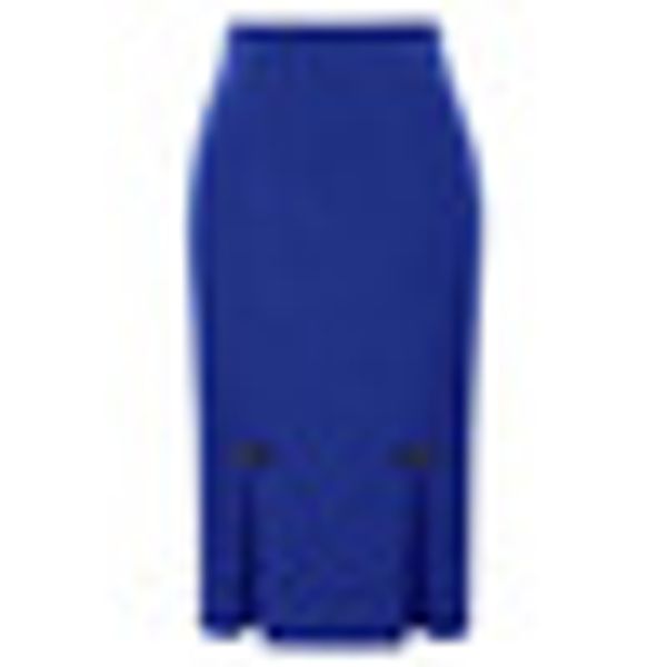 

fashion womens solid color bodycon skirt ladies pencil bow-knot dec long skirt, Black