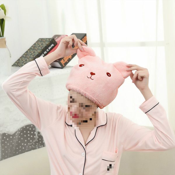 

2019 new good hygroscopicity and breathability microfiber hair turban quickly dry hair hat wrapped towel cap towel
