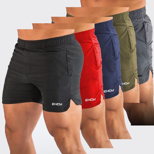 

5 piece new men gyms fitness bodybuilding shorts mens summer casual cool short pants male jogger workout beach brand breechcloth, White;black