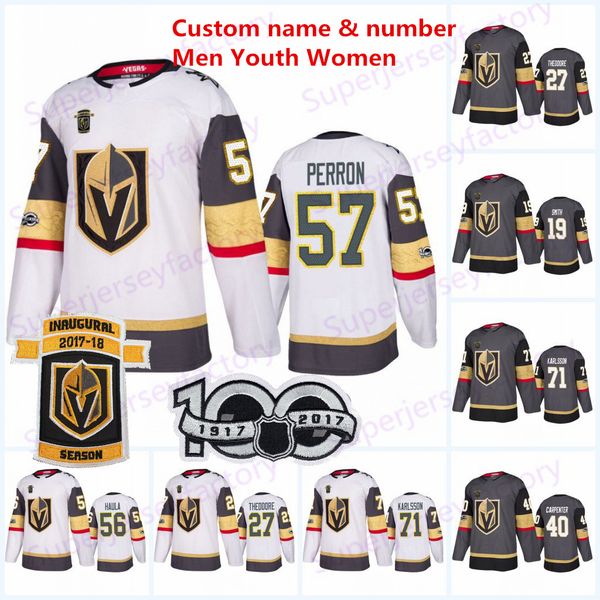 

100th Anniversary Ryan Reaves Vegas Golden Knights 67 Max Pacioretty Marc-Andre Fleury 18 James Neal 71 William Karlsson 56 Erik Haula