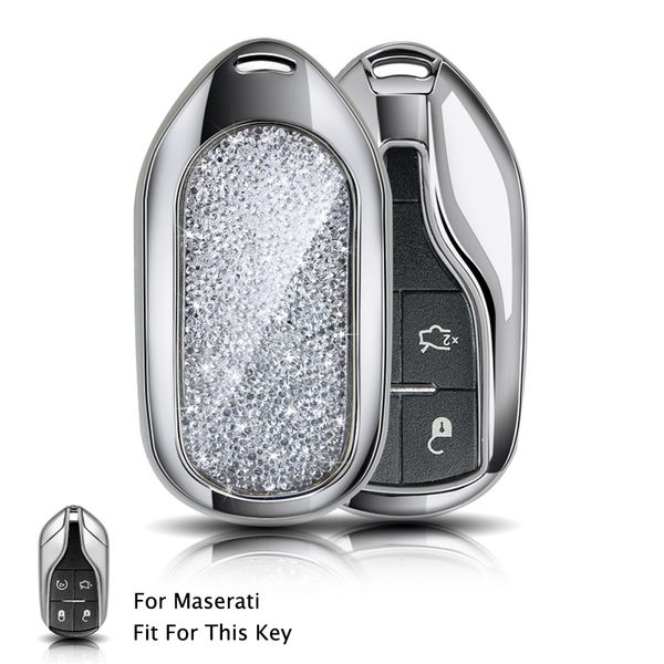 

4 buttons remote car key bag case wallet for maserati ghibli 2013-2018 levante 2016-2018 quattroporte 2013-2018 key house set