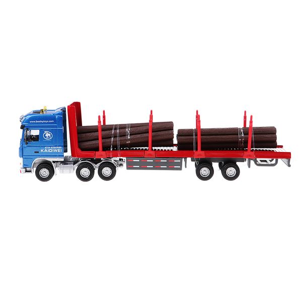 

1:50 scale diecast toy wood transporter truck trailer for car collection toy