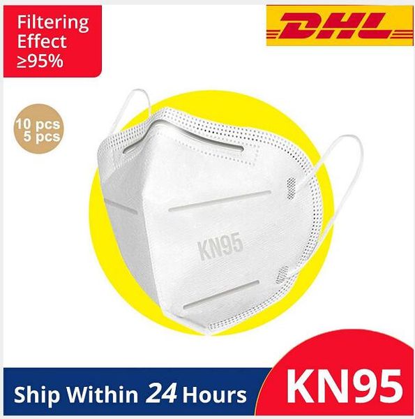 

20 pcs kn95 face mask respirator dust proof anti pm2.5 breathable kn95 disposable reusable mouth face masks