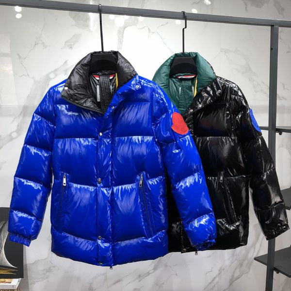 

brand winter men jackets black 95% white duck down coats hooded black blue orange male thicken luxury menswear