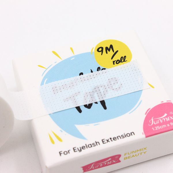 

funmix 1 rolls eyelash extension remover cotton pads eye pillow pads under eye protection patches for removing grafting eyelash