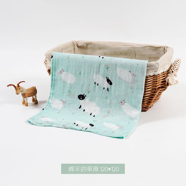 

muslintree wholesale light soft 100% bamboo baby blanket infant wrap stroller cover