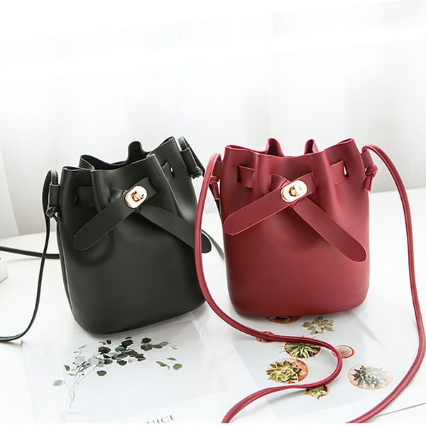 

mini shoulder bucket bag women handbags 2019 female mobile phone change purse small crossbody bag for teenage girls messenger