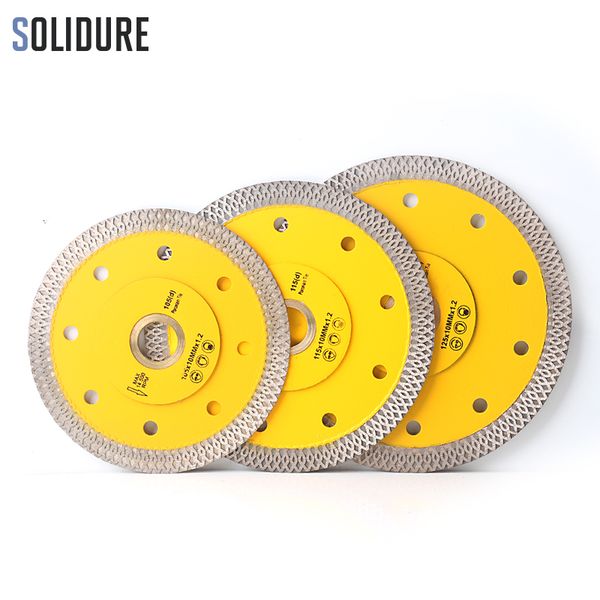 

105/115mm/125mm super thin x shape diamond porcelain saw blade sintered diamond circular disc for cutting porcelain tiles