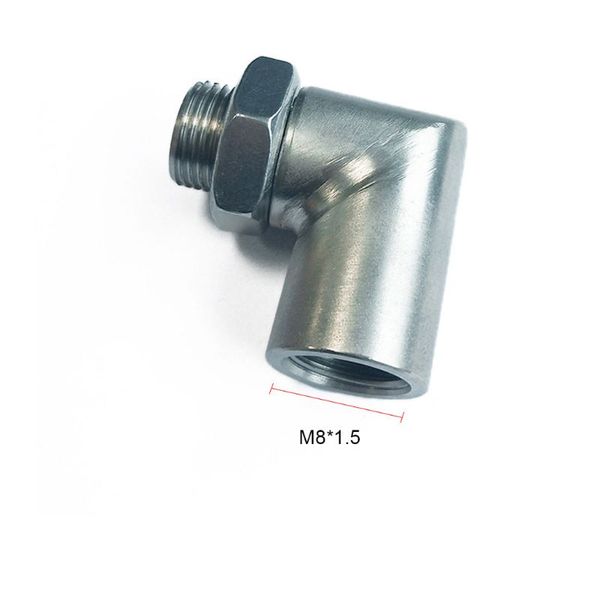 

jxss060-a short 90 degree automotive oxygen sensor gasket connection extension exhaust pipe joint