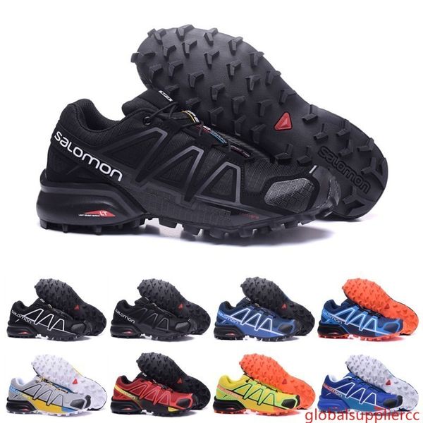 

2019 speed cross 4 iv cs black blue orange red walking shoes breathable man athletics mesh jogging shoes sports sneaker eur 40-46