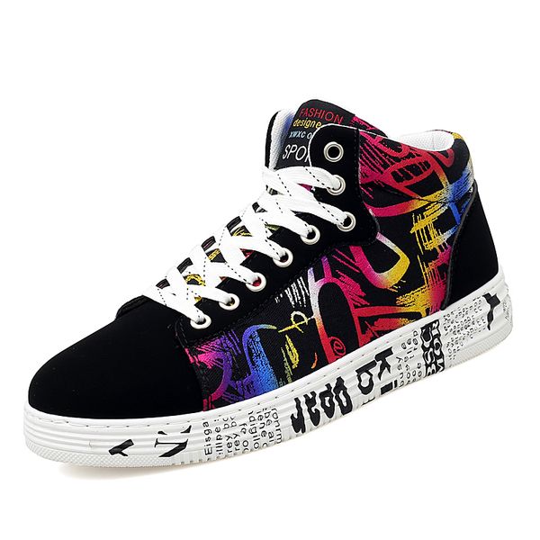 

men women new arrival casual shoes fashion canvas shoes red white black walking outdoor flat shoes size 36-44