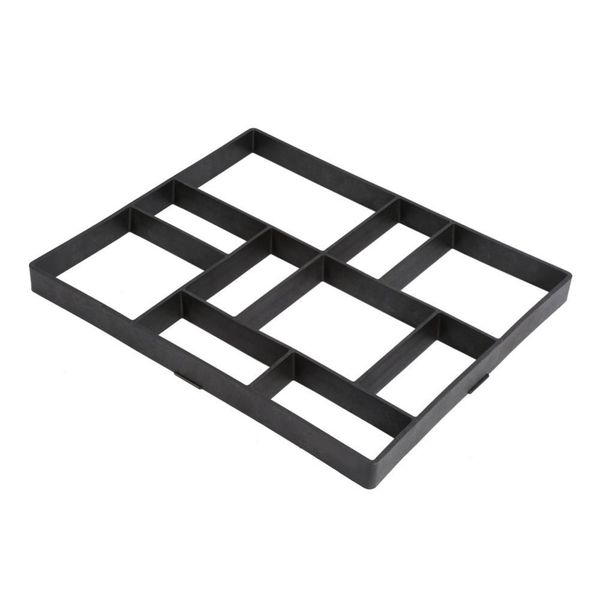 

продвижение! пластиковый diy path maker mold вручную мощение цемент кирпич форма камень асфальтобетонной пресс-форма инструмент для сада тро