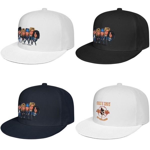 

guns n roses sweet child o mine mens and womens hip hop rebound hat styles youth baseballcap guns-skulls-n'-classic-roses use your guns, Blue;gray