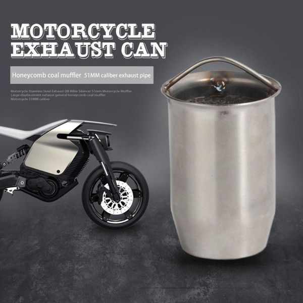 

мотоцикл из нержавеющей стали выхлопной db убийца 51мм мотоцикл глушитель