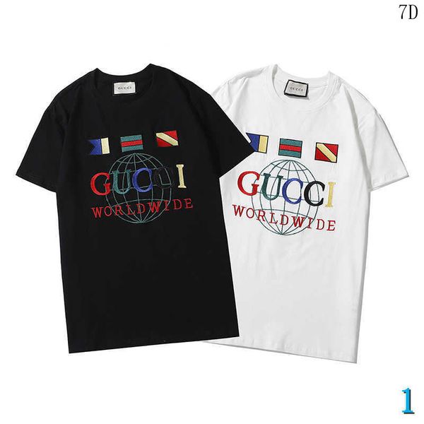 

2020 mens конструктора футболка с коротким рукавом рубашки люкс простой мода стиль casual лето круглый шеи дышащий дизайн человек luxury t s, White;black