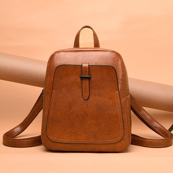 

women backpacks bags leather backpack small backpack korean fashion bag leisure pu shoulder bag female student