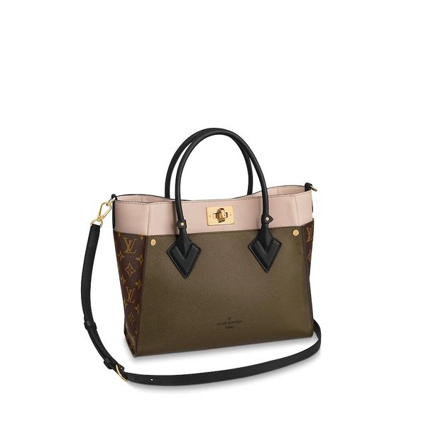 

2020 fashion new designer ladies m55302 on my side сумка наплечная сумка messenger bag vintage плечевой ремень печатная сумка, Blue;gray