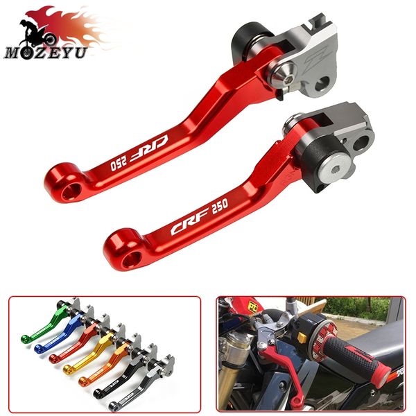 

cnc dirt bike flex pivot brake clutch levers motocross motorbike for crf250 pally crf 250 2017 crf 250l/m 2012-2017 2016