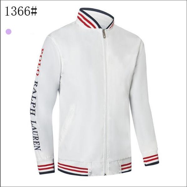 

sell designer jacket mens fashion zipper coat jackets with white collar men's brand designer jacket coat men casual coat, Black;brown